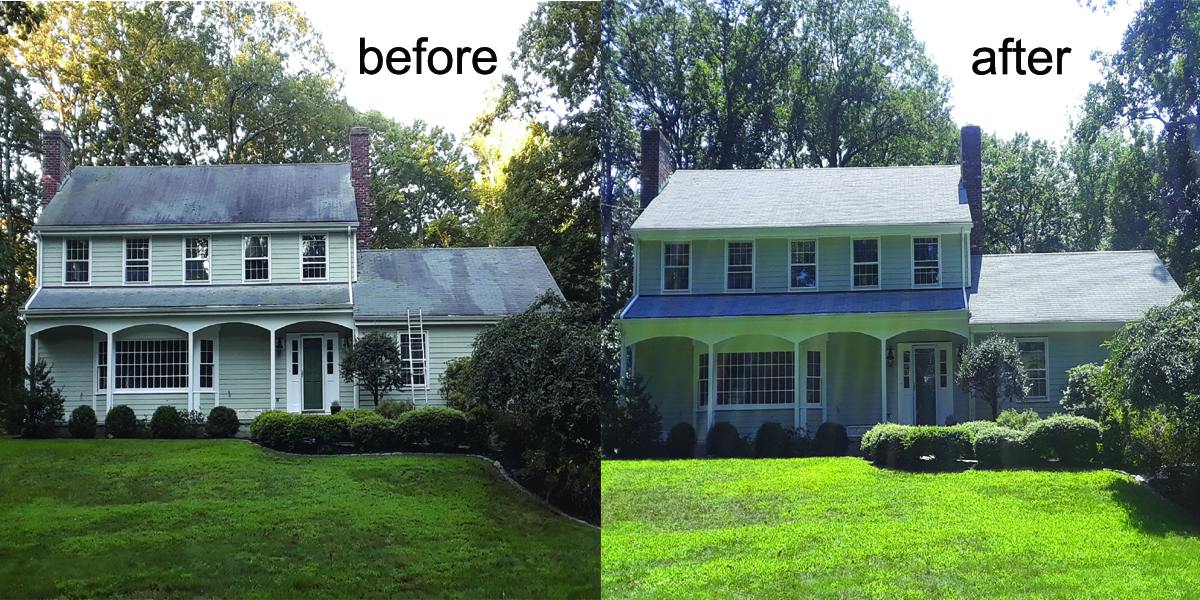 Fairfield County Roof Cleaning Slideshow