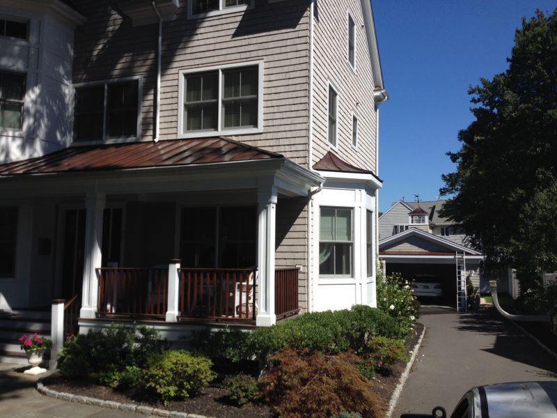 Copper Roof Cleaning & Sealing on Forest Ave. in Fairfield, CT